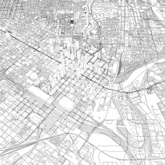 Fototapeta premium 3D illustration of city and urban in Houston USA