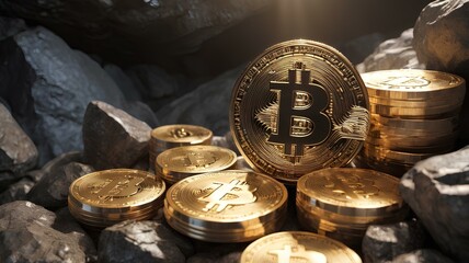 Bitcoin in the Gold Mine