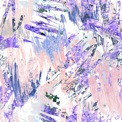 Textured floral abstract watercolor pattern seamless repeating background
