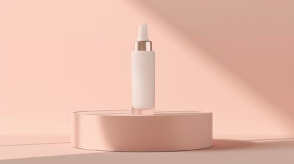 Face corrector on neutral background for product presentation