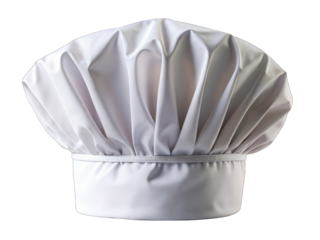 chef white hat isolated on white. Png