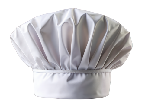 chef white hat isolated on white. Png