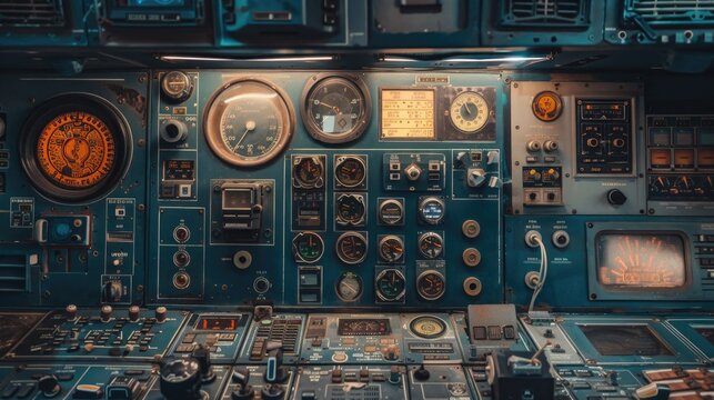 Space Ship Control Panel