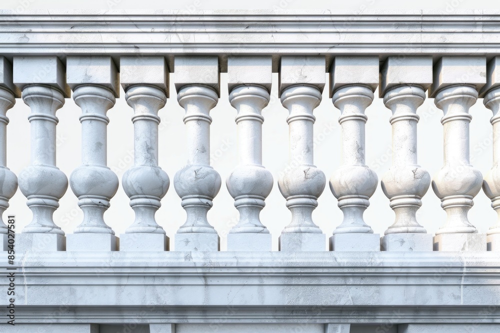 Poster Railing with clock