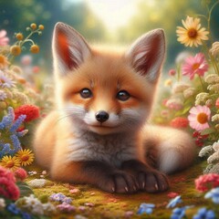 Obraz premium Rotfuchs