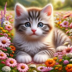 niedliches Kätzchen