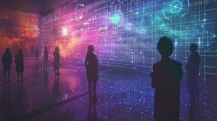 Conceptual of a digital academy