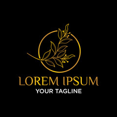 Luxury nature floral botanical in decorative style