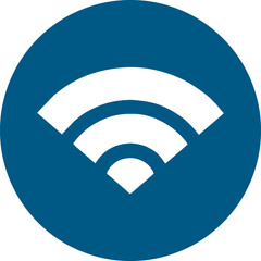 Wifi, wireless, internet signal icon logo template 