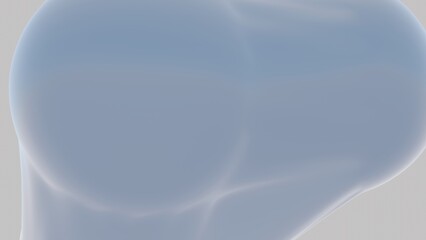 Soft Glowing Spheres Cluster with Gentle Reflections