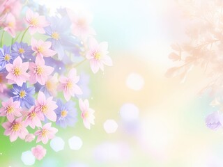 floral art, botanical illustration, flower pattern