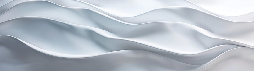 Abstract Architecture Background. White Circular Building.3d Rendering