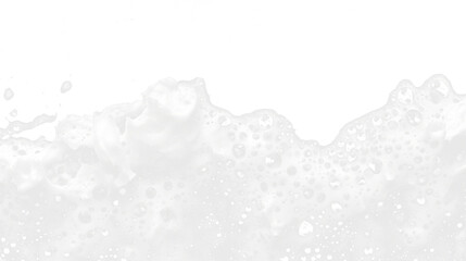 white water splashing isolated on white or transparent png
