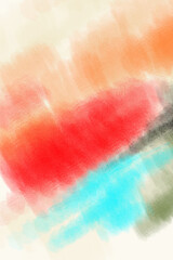 Modern Abstract Colorful Painting Art Background