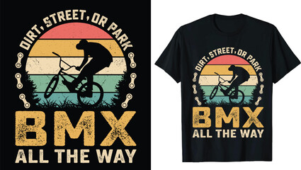 Bmx Bike T-Shirt, Racing Shirt, Bmx Shirt, Cycling T-shirt, Mountain Bike Shirt, BMX T-Shirt,  Racing Shirt, retro bmx.Unisex Tee