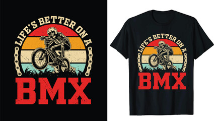 Bmx Bike T-Shirt, Racing Shirt, Bmx Shirt, Cycling T-shirt, Mountain Bike Shirt, BMX T-Shirt,  Racing Shirt, retro bmx.Unisex Tee