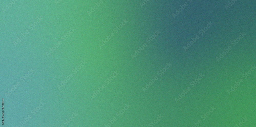 Poster green background grainy gradient. mint smooth noise texture. blue purple green textured copy space. 