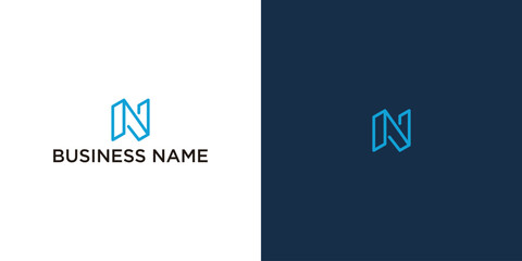 Elegant Letter N Logo Design for Corporate Identity