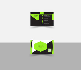 modern creative business card and name card,horizontal simple clean template vector design, layout in rectangle size,easily editable two sides back and front design.