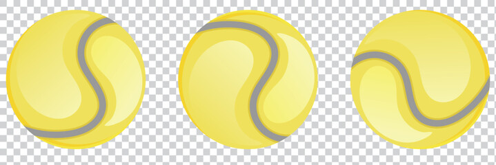 Tennis ball. Icon .Tennis ball icon vector logo design flat style. Tennis Ball icon vector design template on white background.