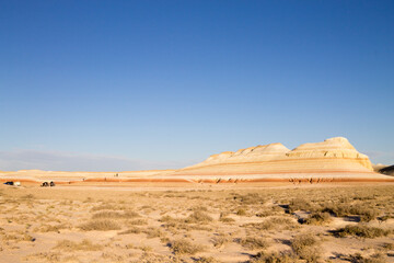 Mangystau desert landmark, Kyzylkup area.