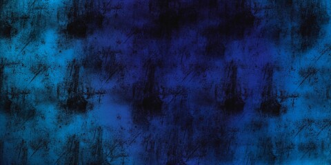 Tło graficzne głębokie granaty -  tekstura grunge, stary papier © AltisArt