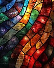 stained glass window