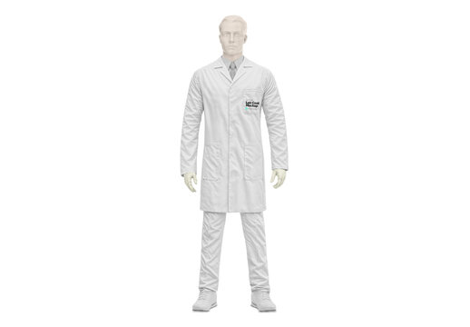 Lab Coat Mockup