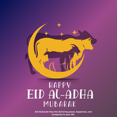 eid ul adha festival muslim background 2024