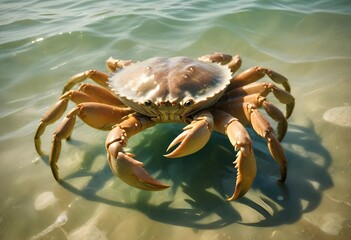 crab on the beach