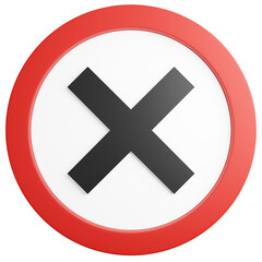 3d render of traffic signs.