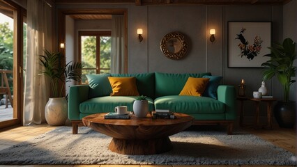 Living room in classic style