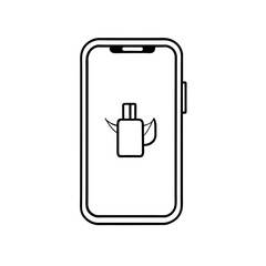 Smartphone Outline Icon