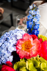 wedding bouquet on a table