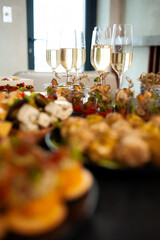 Wine tasting. Sommelier pours wine into a glass