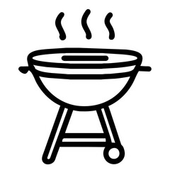 bbq grill Outline Icon