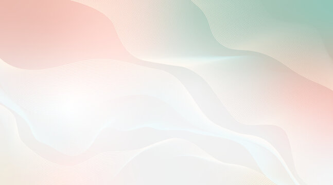 Pink and green soft pastel abstract background