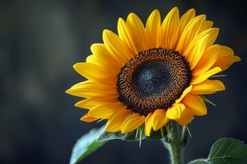 Close-Up of a Vibrant Sunflower