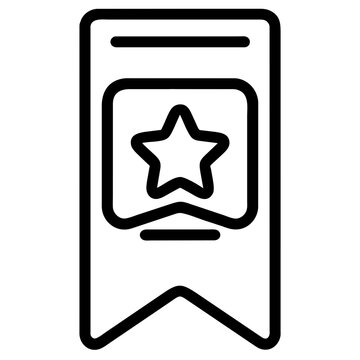 recommend clip art: bookmark Outline Icon