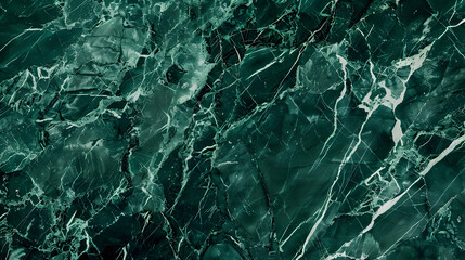 Dunkel grüner Marmor Hintergrund mit weißen Akzenten, Dunkler Moderner Hintergrund, Marmor Steinplatte, Schwarzer Marmor, Goldene Akzente, Luxuriöser Marmor, Moderner Marmor mit weißen Akzent	