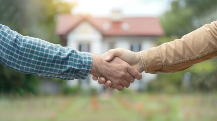 Shaking Hands on a Property Deal Generative AI