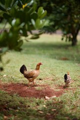 wild chickens in Hawaii
