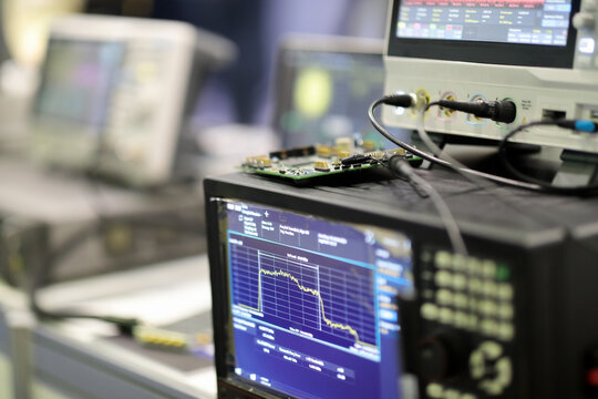 testing of equipment in communication laboratory