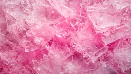 pink frozen ice abstract texture background
