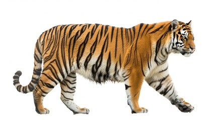 Obraz premium cat wild season tiger male rain beginning dry vegetation habitat monsoon indian end india first ranthambore green nature laying animal asia endangered big wildlife wildcat walking travel tigris