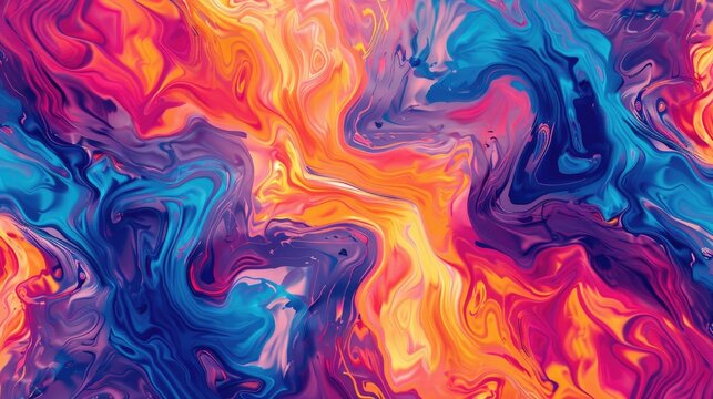 A vibrant and captivating seamless pattern featuring abstract colors designed for a textured background