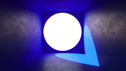 Minimal abstract background for branding and product presentation. 3d rendering illustration.