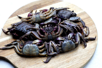 Preserved crabs for ingredient thai food