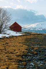 old house in the mountains