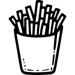 Doodle French Fries